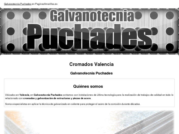 www.galvanotecniapuchades.com