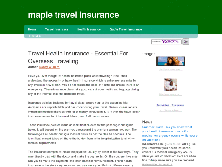 www.mapletravelinsurance.com