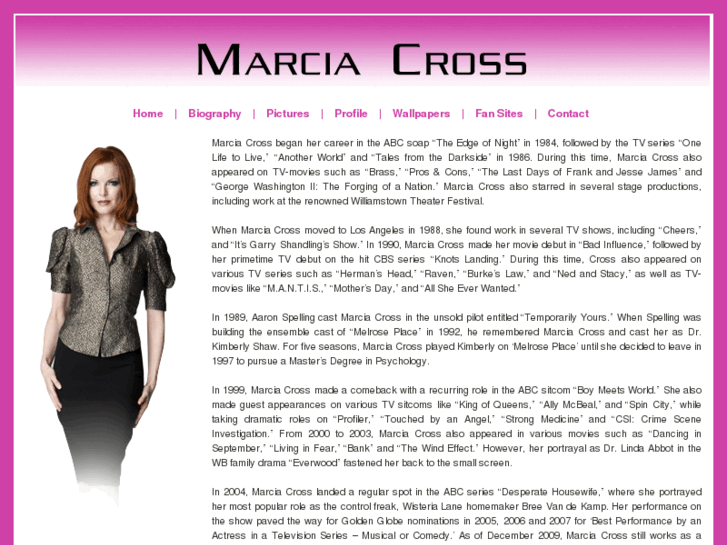 www.marciacross.net