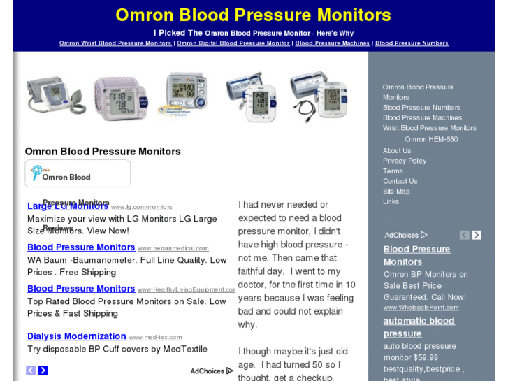 www.omronbloodpressuremonitors.info