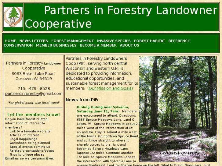 www.partnersinforestry.com