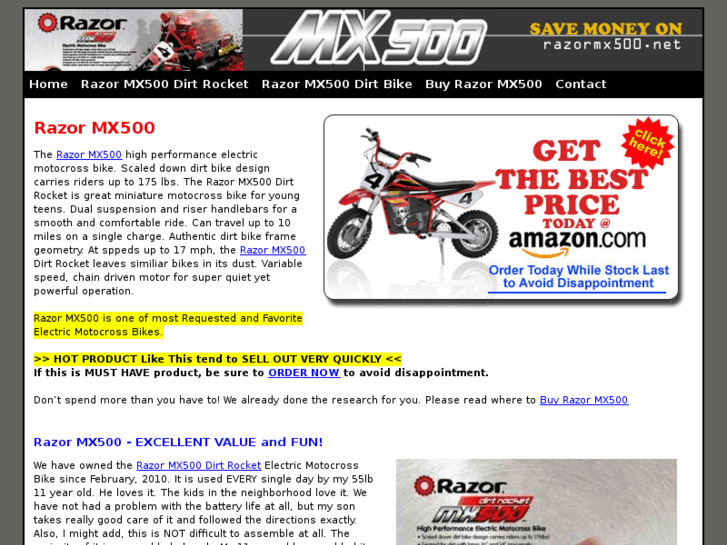 www.razormx500.net