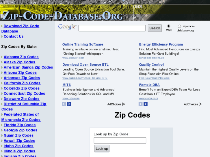 www.zip-code-database.org