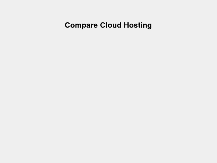 www.comparecloudhosting.com