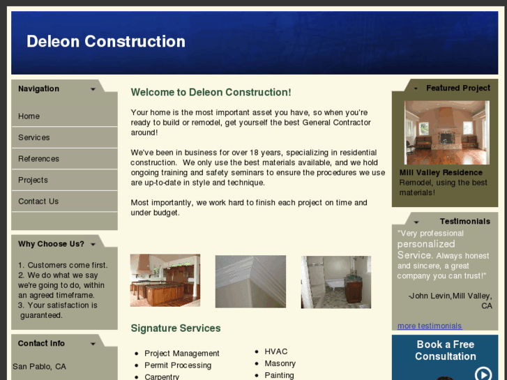 www.deleon-construction.com