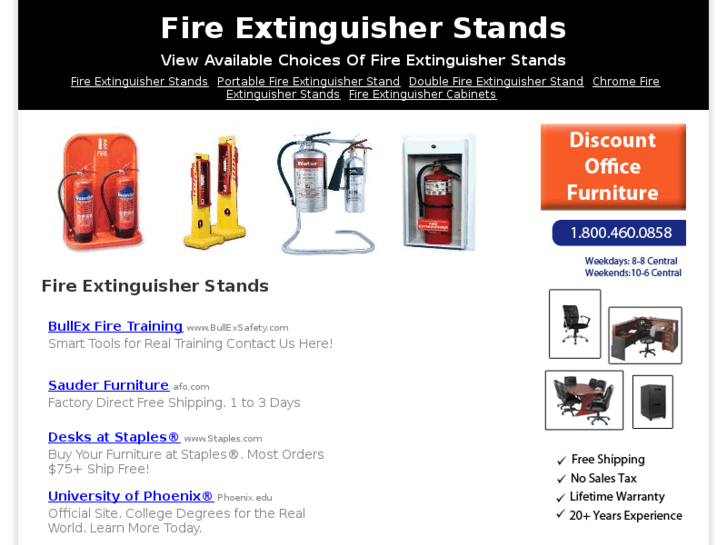 www.fireextinguisherstands.com