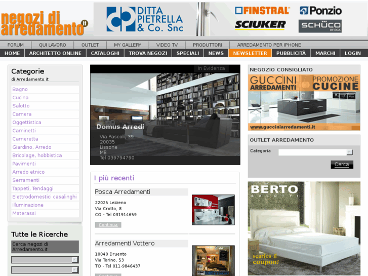 www.negozidiarredamento.it