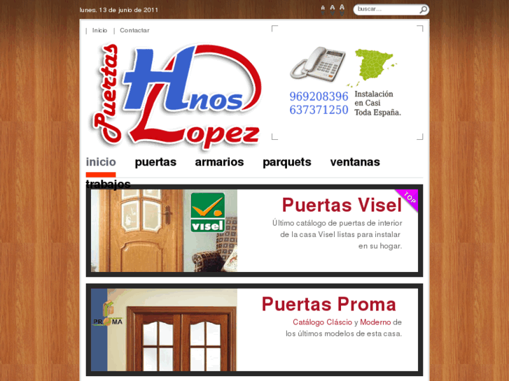 www.puertas-lopez.com