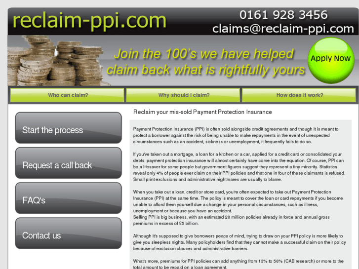 www.reclaim-ppi.com