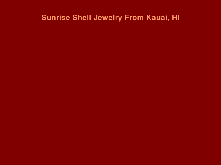 www.sunriseshell.com