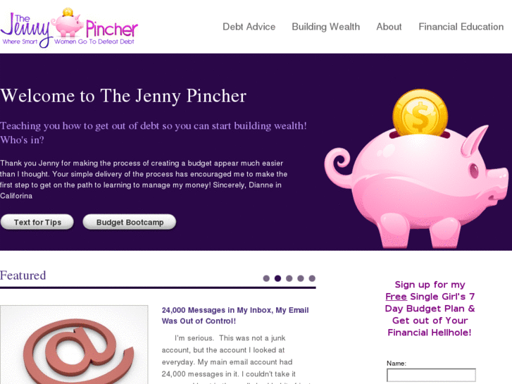 www.thejennypincher.com