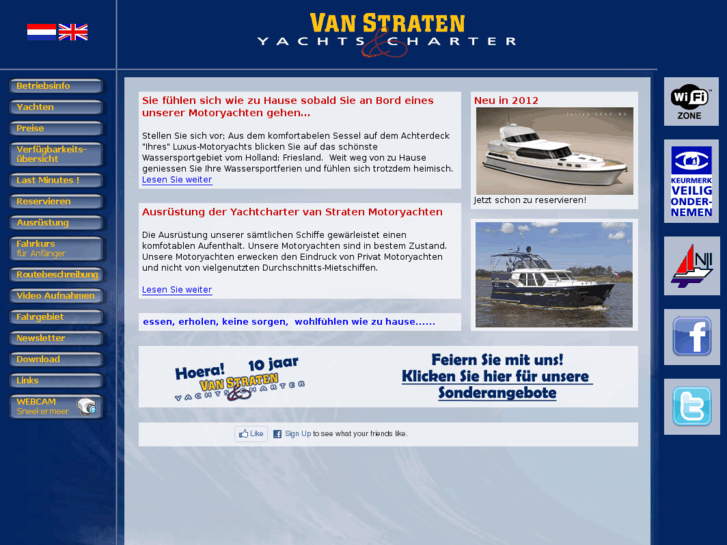 www.yachtcharter-vanstraten.de