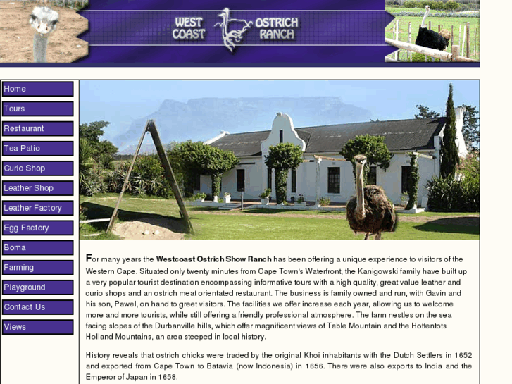 www.capetownostrichranch.com