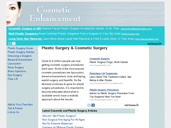 www.cosmeticenhancement.info