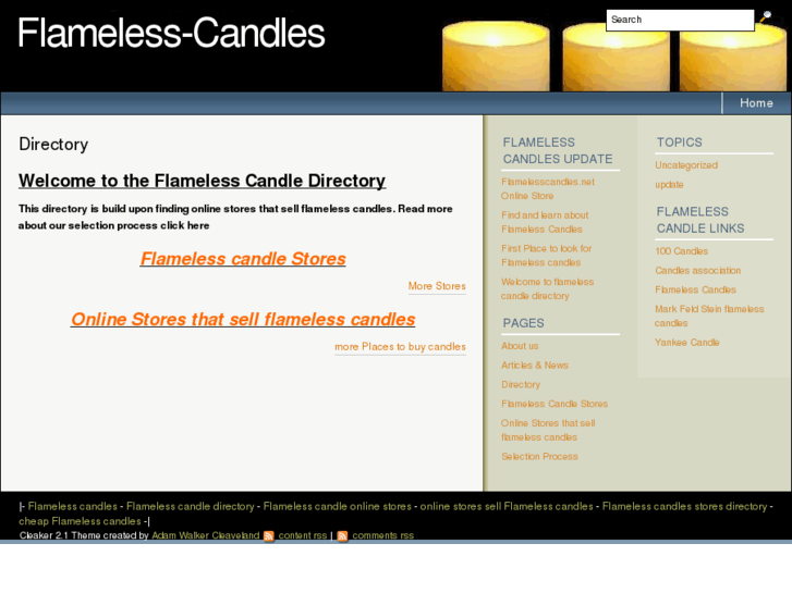 www.flameless-candles.com