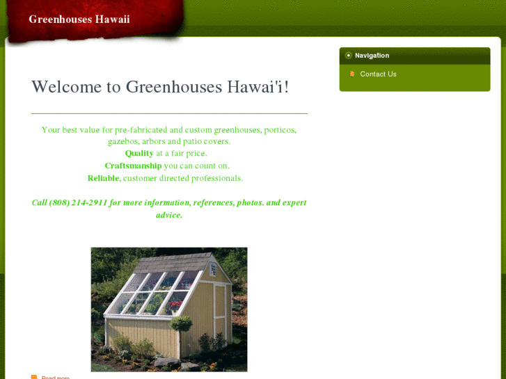 www.greenhouseshawaii.com