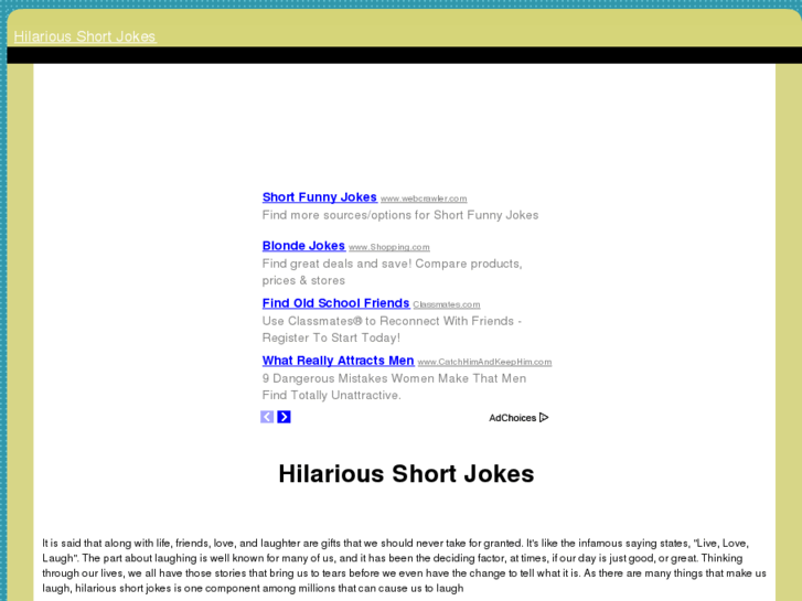 www.hilariousshortjokes.com