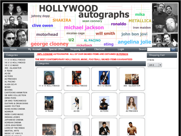 www.hollywood-autographs.com