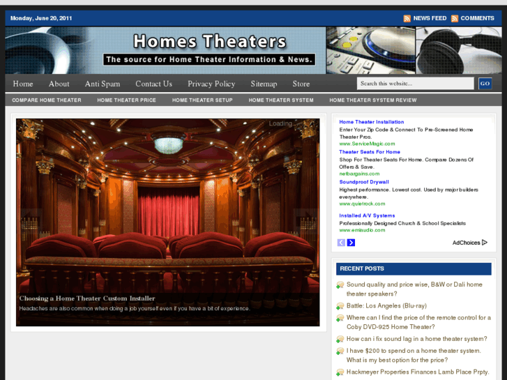 www.homestheaters.com