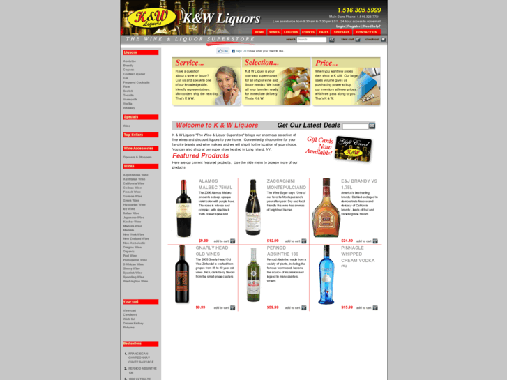 www.kandwliquors.net