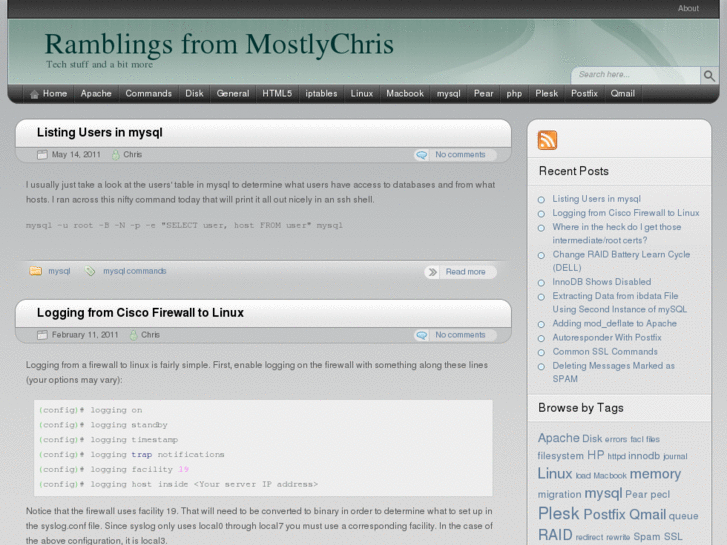 www.mostlychris.com