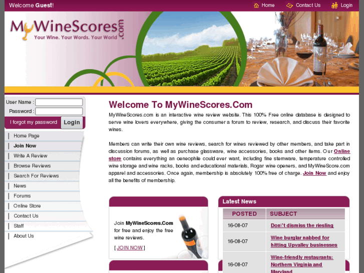 www.mywinescores.com