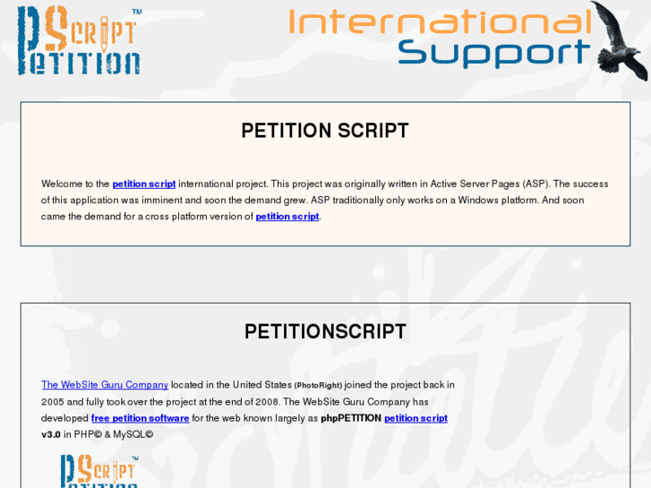 www.petitionscript.com