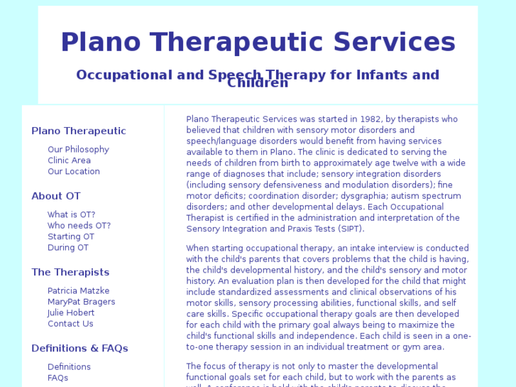 www.planotherapeutic.com