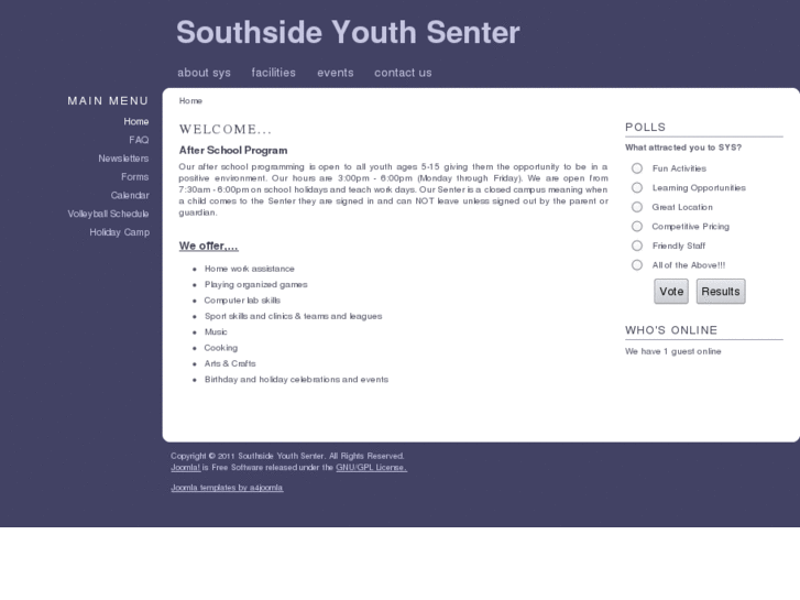 www.southsideyouthsenter.com