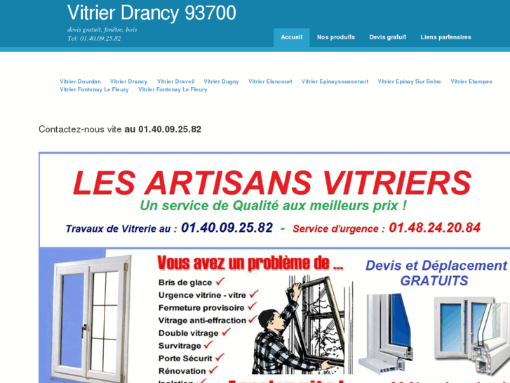 www.vitrierdrancy.fr