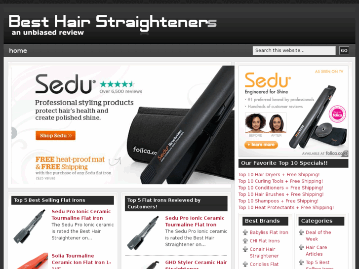 www.besthairstraightener.net