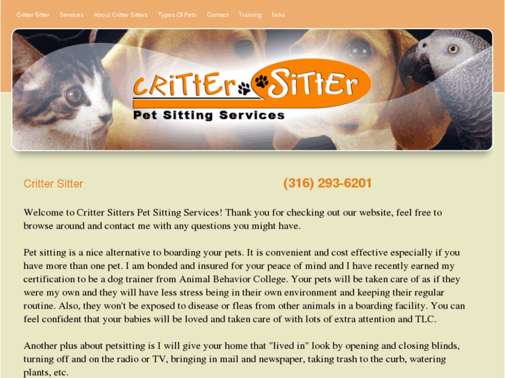 www.crittersitterwichita.com