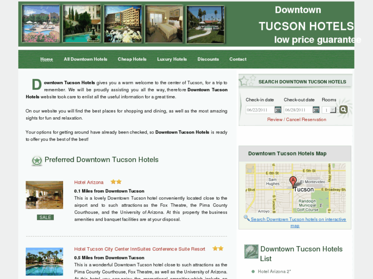 www.downtown-tucson-hotels.com