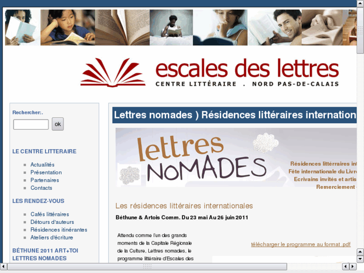 www.escalesdeslettres.com