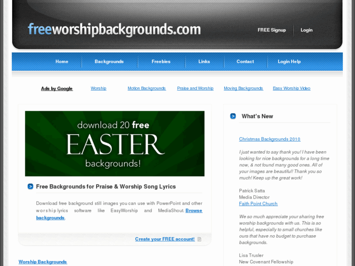 www.free-worship-backgrounds.com