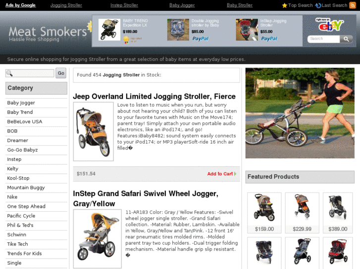 www.joggingstrollers.info