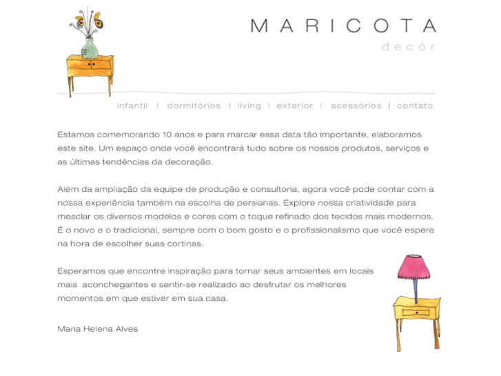 www.maricotadecor.com.br
