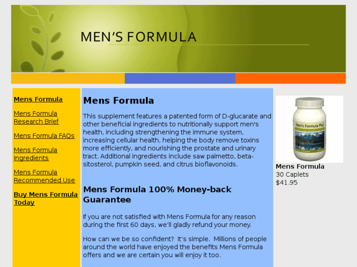 www.mensformula.net