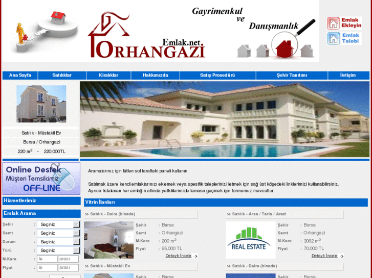 www.orhangaziemlak.net