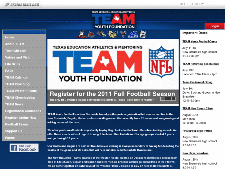 www.teamyouthfoundation.com