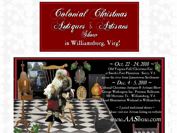 www.williamsburgchristmasshow.com