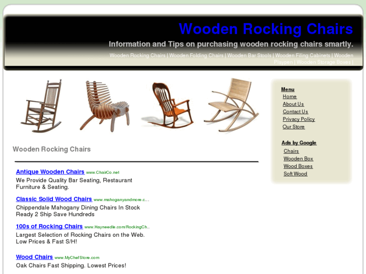 www.wooden-rocking-chairs.net