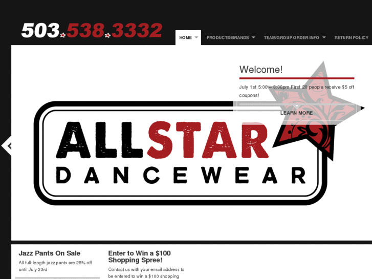 www.allstardancewear.com