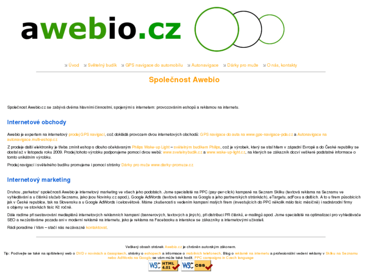 www.awebio.cz