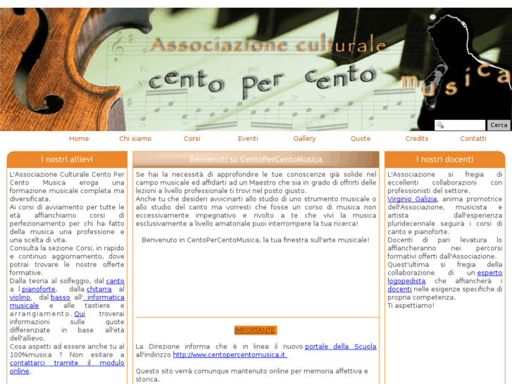 www.centopercentomusica.com