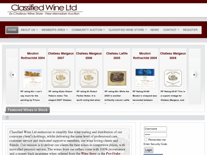 www.classifiedwineauction.com