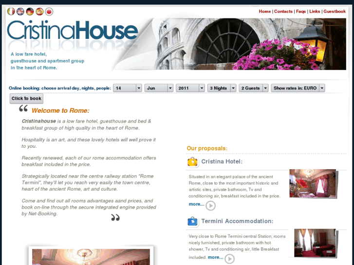 www.cristinahouse.com