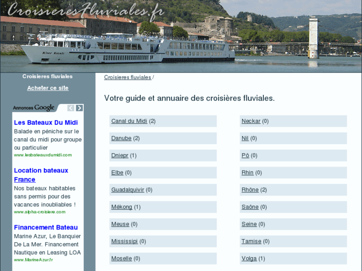 www.croisieresfluviales.fr