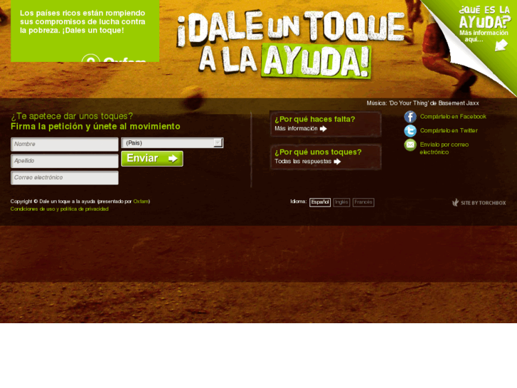 www.daleuntoquealaayuda.org