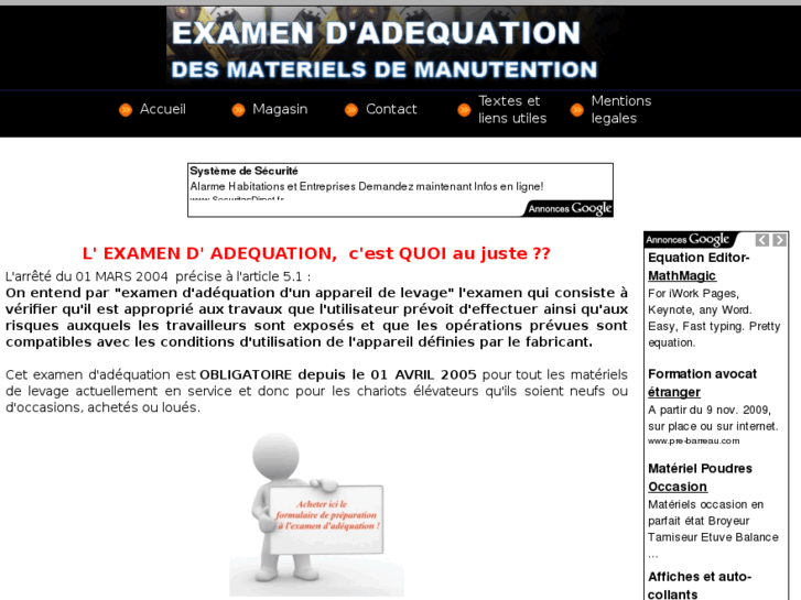 www.examendadequation.com